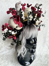 Load image into Gallery viewer, Haunted Doll Garden Headpiece
