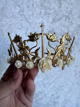 Load image into Gallery viewer, Garden of Valor Brass Tiara
