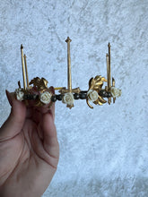 Load image into Gallery viewer, Valor Tiara with Pyrite and Roses