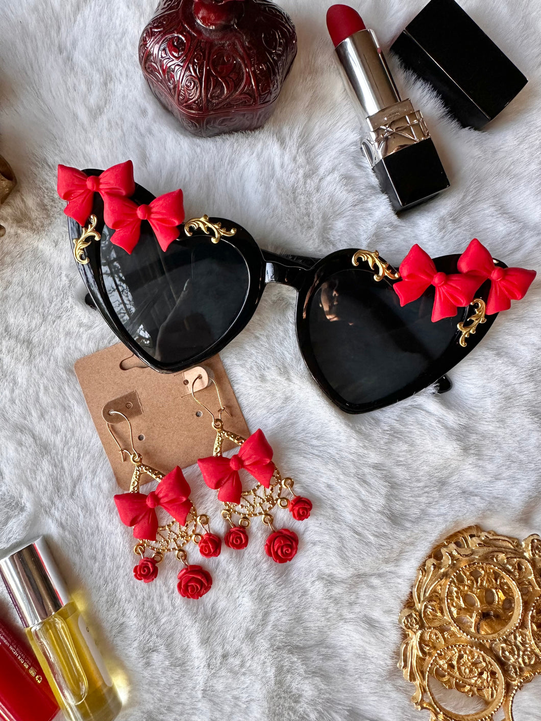 Bow Life Sunnies and Earring Set
