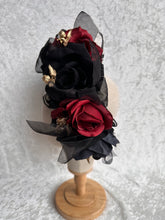 Load image into Gallery viewer, Dark Angel Floral Wreath Crown
