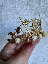 Load image into Gallery viewer, Garden of Valor Brass Tiara