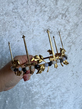 Load image into Gallery viewer, Valor Gemstone Tiara in Moonstone and Iolite