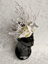 Load image into Gallery viewer, Winter White Stag Crown