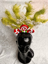 Load image into Gallery viewer, Glamour Grinch Headband