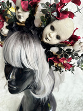 Load image into Gallery viewer, Haunted Doll Garden Headpiece