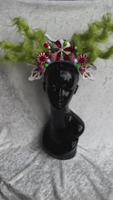 Load and play video in Gallery viewer, Glamour Grinch Headband