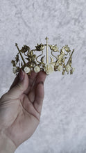 Load and play video in Gallery viewer, Garden of Valor Brass Tiara