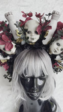 Load and play video in Gallery viewer, Haunted Doll Garden Headpiece