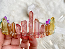 Load image into Gallery viewer, Rainbow Crystal Crown