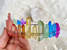 Load image into Gallery viewer, Rainbow Crystal Crown