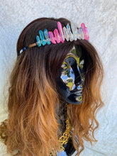 Load image into Gallery viewer, LGBTQIA Flag Crystal Crowns