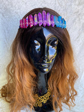 Load image into Gallery viewer, LGBTQIA Flag Crystal Crowns