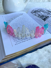 Load image into Gallery viewer, LGBTQIA Flag Crystal Crowns