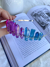 Load image into Gallery viewer, LGBTQIA Flag Crystal Crowns