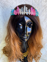 Load image into Gallery viewer, LGBTQIA Flag Crystal Crowns