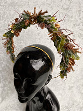 Load image into Gallery viewer, Gilded Winter Halo Crown
