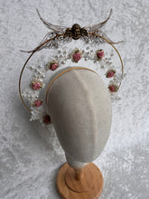 Load image into Gallery viewer, Sweet Rosy Cherub Halo Crown
