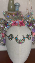 Load and play video in Gallery viewer, Spring Fairy Filigree Crown and Headchain

