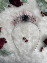 Load image into Gallery viewer, Rosie the Rose Quartz Tiara
