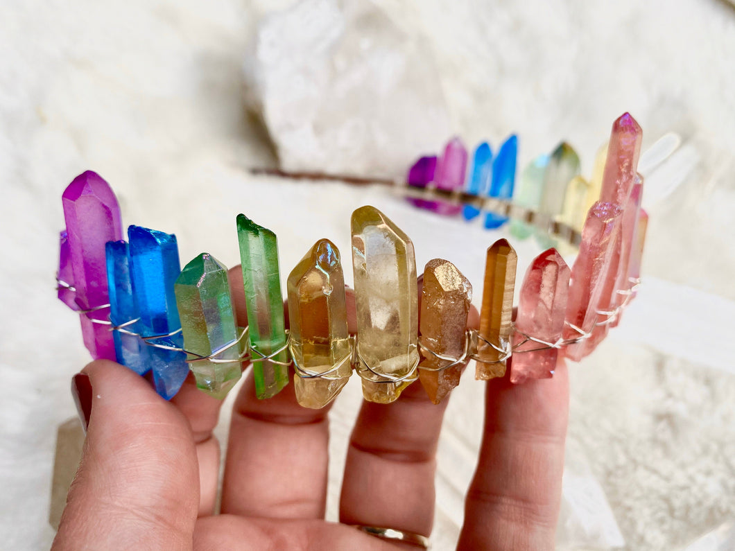 Rainbow Crystal Crown